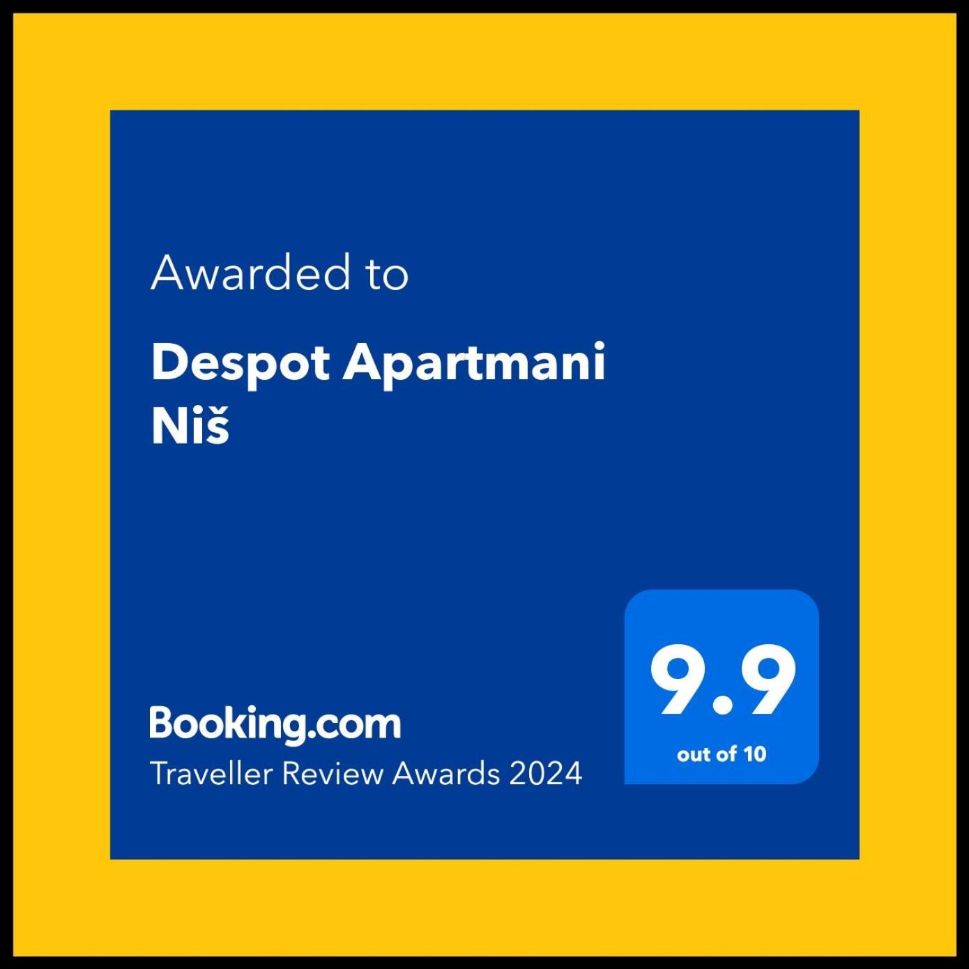 Despot Apartmani Nis Bagian luar foto